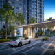 Mount Austin serviced apartment exterior view with modern design.